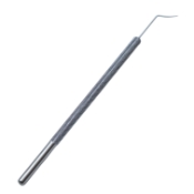 Johnson Spatula, 0.25mm x 10mm, Perfect For Bimanual Phaco Procedure, Round Knurled Handle, Polished Finish, Overall Length 4-5/8" (117mm) E0730,08-07110,6860E,08-07110,E0730
